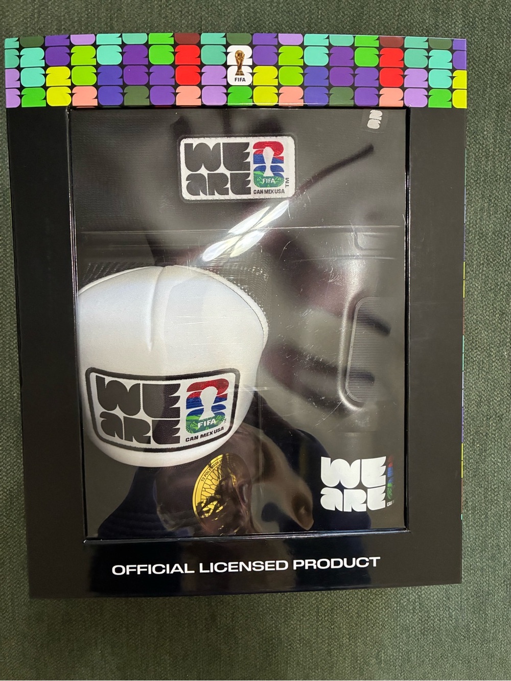 FIFA  – Official Licensed 3 piece gift set Trucker hat, patch beanie and tumbler